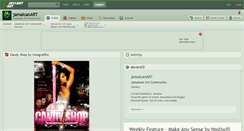 Desktop Screenshot of jamaicanart.deviantart.com