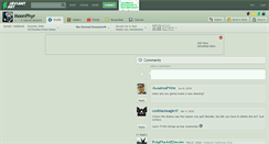 Desktop Screenshot of moonphyr.deviantart.com