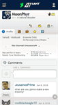 Mobile Screenshot of moonphyr.deviantart.com
