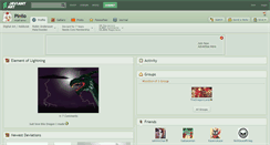 Desktop Screenshot of pinilo.deviantart.com