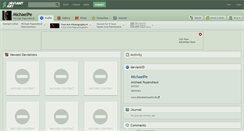 Desktop Screenshot of michaelpe.deviantart.com