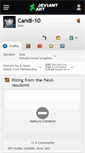 Mobile Screenshot of candi-10.deviantart.com