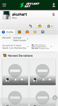 Mobile Screenshot of akumart.deviantart.com