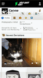 Mobile Screenshot of cacvoe.deviantart.com