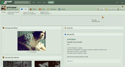 Desktop Screenshot of principear.deviantart.com