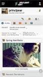 Mobile Screenshot of principear.deviantart.com
