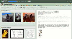 Desktop Screenshot of hyperionwitch.deviantart.com