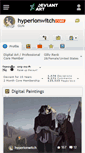 Mobile Screenshot of hyperionwitch.deviantart.com