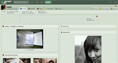 Desktop Screenshot of caspis.deviantart.com