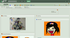 Desktop Screenshot of mzwhat.deviantart.com