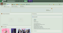 Desktop Screenshot of miscs.deviantart.com
