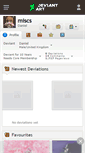 Mobile Screenshot of miscs.deviantart.com