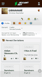 Mobile Screenshot of c4mmmmi.deviantart.com