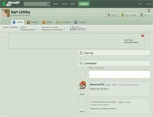Tablet Screenshot of ikari-uchiha.deviantart.com