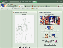 Tablet Screenshot of mest-wendy.deviantart.com