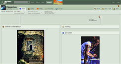 Desktop Screenshot of hippiemon.deviantart.com