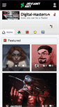 Mobile Screenshot of digital-masters.deviantart.com