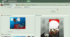 Desktop Screenshot of darkmodex.deviantart.com