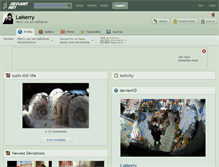 Tablet Screenshot of lamerry.deviantart.com