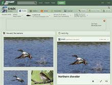 Tablet Screenshot of erikek.deviantart.com