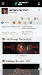 Mobile Screenshot of jordan-pacman.deviantart.com