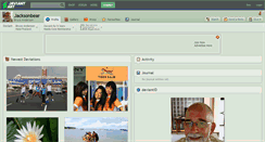 Desktop Screenshot of jacksonbear.deviantart.com