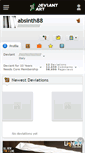Mobile Screenshot of absinth88.deviantart.com