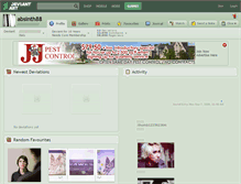 Tablet Screenshot of absinth88.deviantart.com