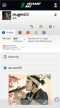 Mobile Screenshot of mugen02.deviantart.com