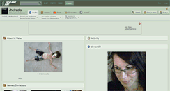 Desktop Screenshot of jheiracks.deviantart.com