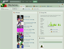 Tablet Screenshot of flifty-fanclub.deviantart.com