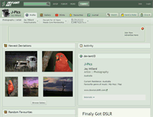 Tablet Screenshot of j-pics.deviantart.com