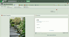 Desktop Screenshot of devilsconscience.deviantart.com