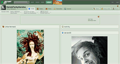 Desktop Screenshot of heroinformyheroine.deviantart.com