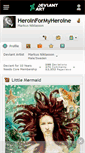 Mobile Screenshot of heroinformyheroine.deviantart.com