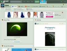 Tablet Screenshot of ajaxe.deviantart.com