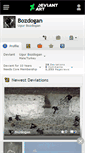 Mobile Screenshot of bozdogan.deviantart.com