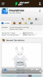 Mobile Screenshot of mounstroso.deviantart.com