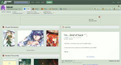Desktop Screenshot of faibuki.deviantart.com