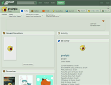 Tablet Screenshot of gwahplz.deviantart.com