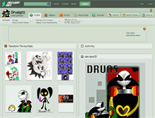 Tablet Screenshot of druasplz.deviantart.com