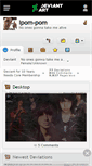 Mobile Screenshot of ipom-pom.deviantart.com