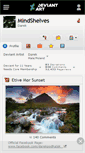 Mobile Screenshot of mindshelves.deviantart.com