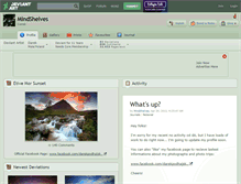 Tablet Screenshot of mindshelves.deviantart.com