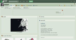 Desktop Screenshot of knshoot.deviantart.com