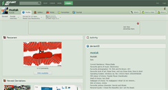 Desktop Screenshot of mustak.deviantart.com