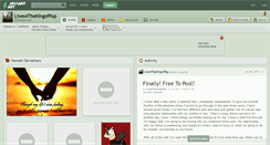 Desktop Screenshot of lives4thekingofpop.deviantart.com