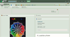 Desktop Screenshot of katmesser.deviantart.com
