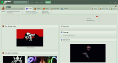 Desktop Screenshot of mkio.deviantart.com
