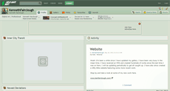 Desktop Screenshot of kennethfairclough.deviantart.com